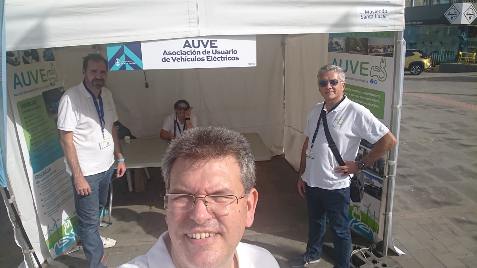 AUVE participó en la I muestra de Movilidad Segura y Sostenible de Santa Lucia - Gran Canaria